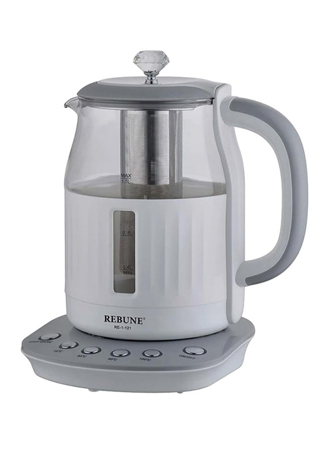 Electric Kettle 1.5 L 2200 W RE-1-121 white 