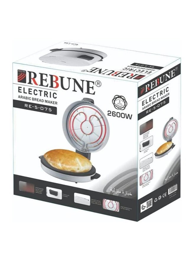 ريبون خبازة منزلية كهربائية 45 سم 2600 وات RE-5-075 لون أبيض  - Image 3