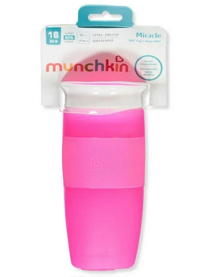 Munchkin - Miracle 360 Degree Cup Fuchsia 414 ML - Image 1