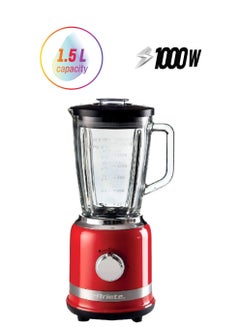 Ariete Moderna Space-Saving High-Performance Sleek Modern Designed Blender 1.5 L 1000 W C058520ARAS Red  - Image 1