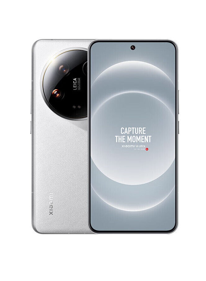 Xiaomi - 14 Ultra Smartphone 16Gb+512Gb Android 14 Snapdragon 8 Gen 3 Octa Core Touch ID IP68 White Chinese Version - Image 1