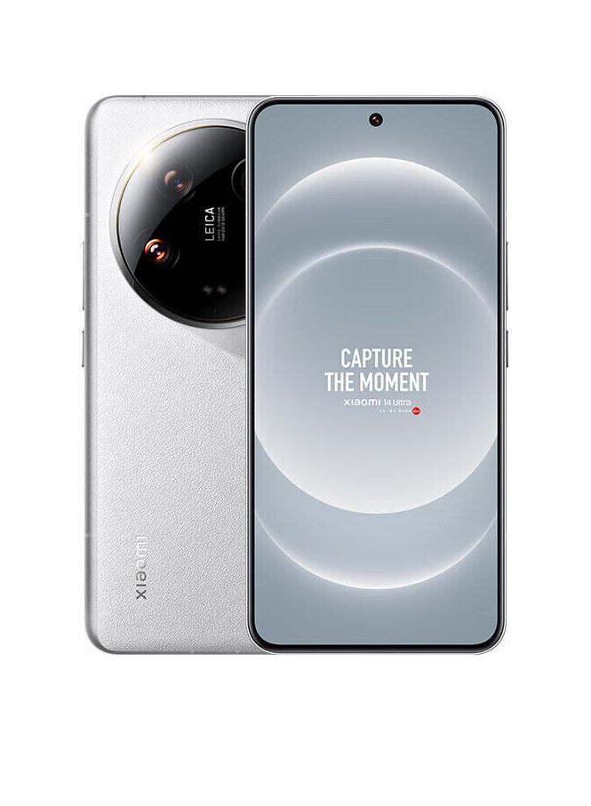 Xiaomi - 14 Ultra Smartphone 16Gb+512Gb Android 14 Snapdragon 8 Gen 3 Octa Core Touch ID IP68 White Chinese Version - Image 1