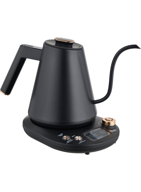 Electric Gooseneck Smart Kettle with Digital Display 1 L 1000 W 800102026 Black