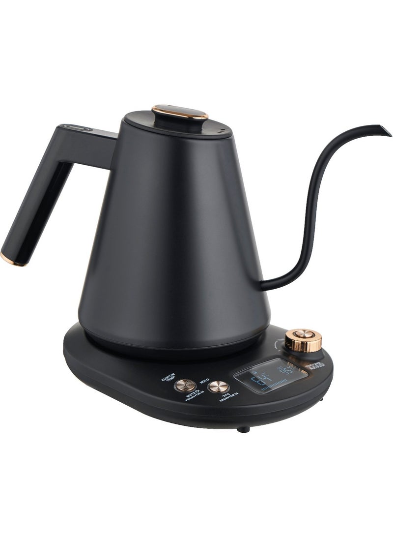 KOOLEN Electric Gooseneck Smart Kettle with Digital Display 1 L 1000 W 800102026 Black  - Image 1