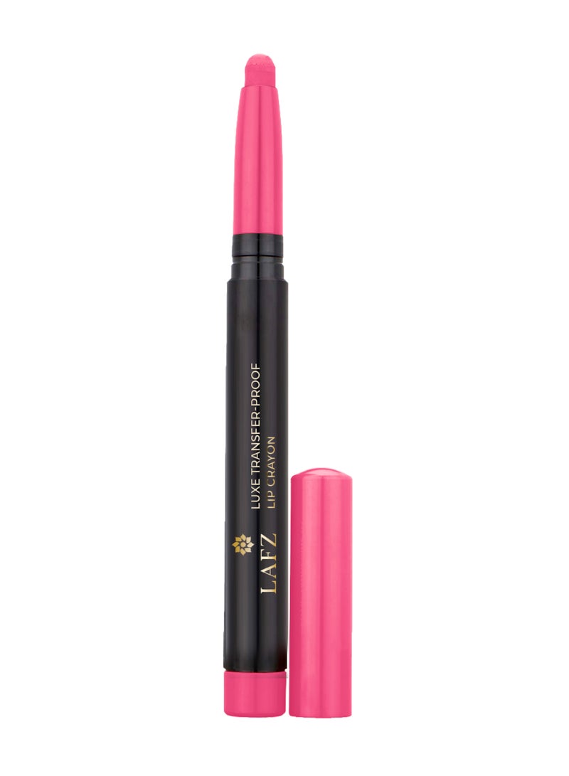 LAFZ Luxe Transfer proof Lip Crayon, 1.4 GM, Charisma Charisma  - Image 1