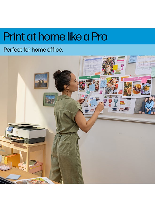 HP OfficeJet Pro 8123 AiO Printer Black/White - Image 5