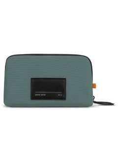 Native Union Stow Line Organizer - Water Resistant Lightweight Travel Pouch, Crafted With Durable Canvas – Stores Charging Cables, Adapter, Powerbank, Airpods Pro And More Slate Green  - Image 2
