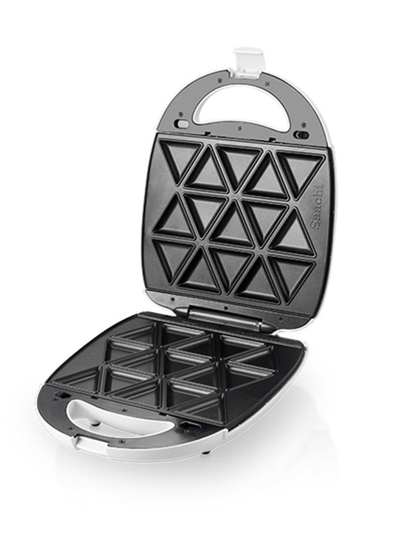 Saachi - 7 In 1 Multi Snack Maker With 7 Non-stick Changeable Plates 1400 W NL-7M-1542-BK Black - Image 1