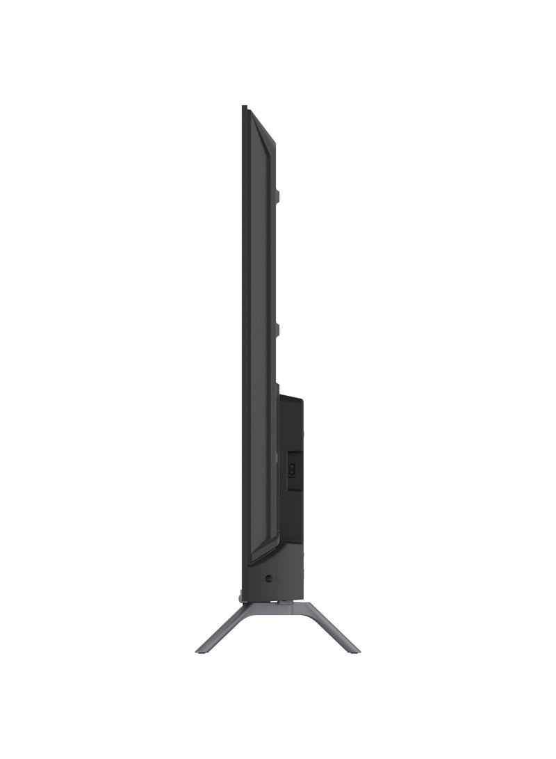 65 Inch 4K UHD Frameless Smart TV | 120HZ | Android | Built-in receiver | Youtube | Netflix | Big Size Ultra HD Television With Full Size Screen | No Frame - 65UA1410E Black