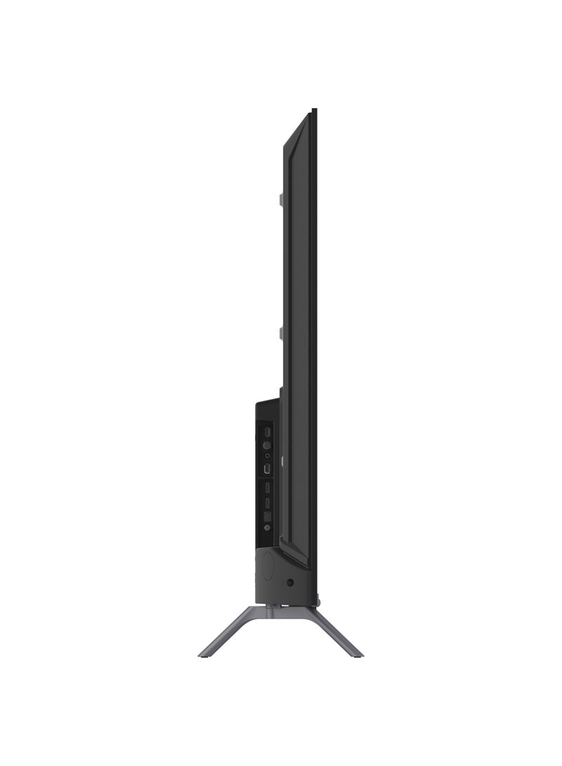 65 Inch 4K UHD Frameless Smart TV | 120HZ | Android | Built-in receiver | Youtube | Netflix | Big Size Ultra HD Television With Full Size Screen | No Frame - 65UA1410E Black