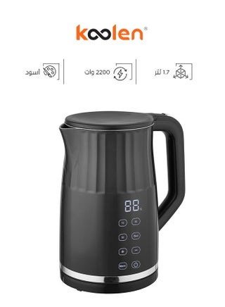 Electric Kettle With Display 1.7 L 2200 W 800102025 Black - pnsku/N70050150V/45/_/1709206376/228f0776-d3a3-4d9f-a2a5-1e2297bad2e1