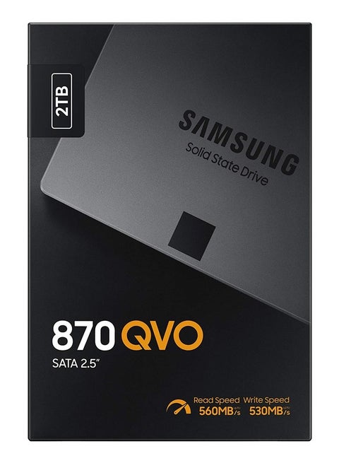 870 QVO SATA 2,5 Zoll Internes Solid State Drive (SSD) (MZ-77Q2T0BW) 2 TB