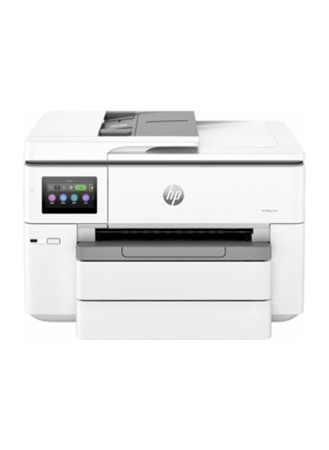 طابعة OfficeJet Pro 9730 الكل في واحد ذات التنسيق العريض، طباعة، نسخ، مسح ضوئي، سرعة طباعة تصل إلى 34 صفحة في الدقيقة، طباعة تلقائية على الوجهين، تصل إلى 4800 × 1200 نقطة في البوصة محسنة 1200 × 1200 نقطة في البوصة | 537P5C أبيض