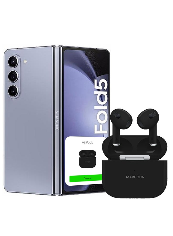 MARGOUN Samsung Galaxy Z Fold5 Bluetooth Headphones With Charging Case Wireless Earbuds 3Rd Generation Bluetooth Sport In-Ear Headphones Hi-Fi Stereo Sound Noise Reduction Black - Image 1
