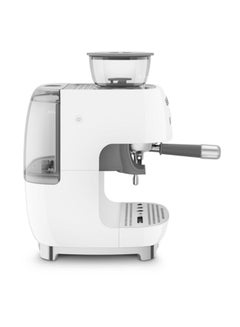 smeg ‘50’s Style’ Coffee Machine with Built in Grinder 0.25 kg 1650 W EGF03WHAU White  - Image 2