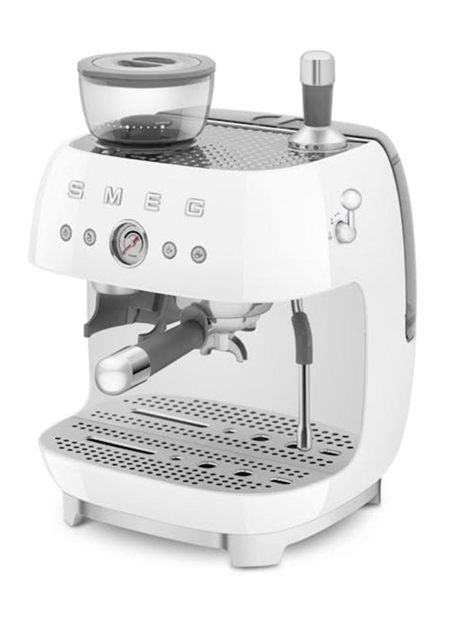 ‘50’s Style’ Coffee Machine with Built in Grinder 0.25 kg 1650 W EGF03WHAU White - pnsku/N70050224V/45/_/1709307659/cc149bf1-0152-4776-90bd-e2a6f7fa3e41