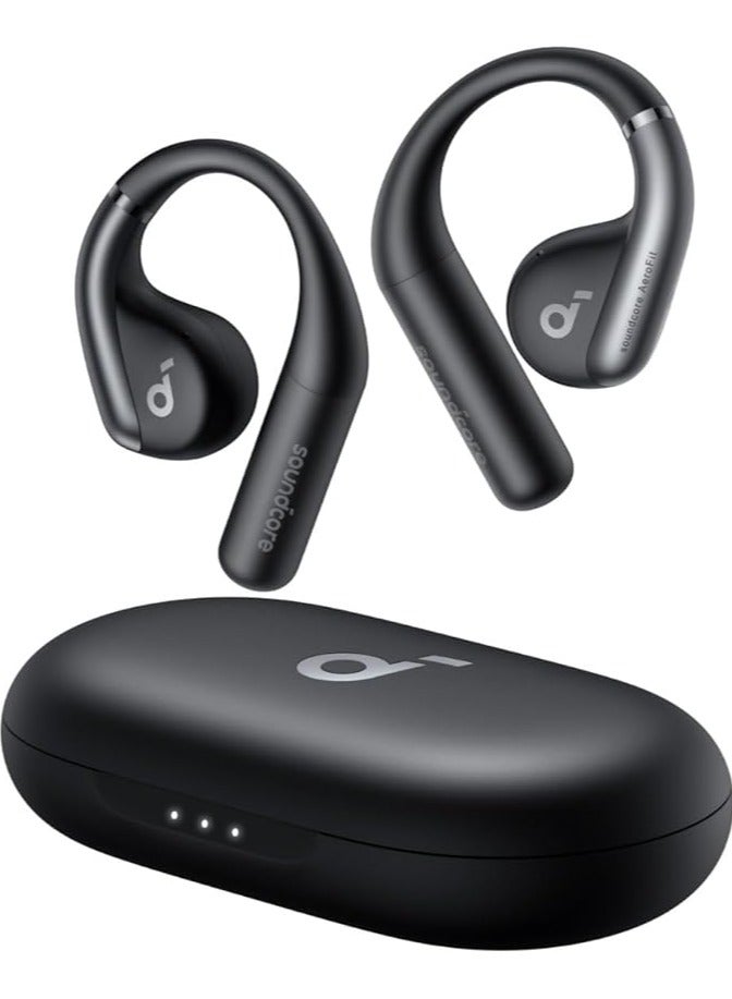 Anker, AeroFit Open-Ear Headphones, Ultra Comfort, Snug Fit, Ergonomic Ear Hook, Balanced Sound, IPX7 Waterproof, 42H Playtime, Bluetooth 5.3, App Control, Clear Calls, Wireless Earbuds Black - pnsku/N70050228V/45/_/1709208073/dc1845c9-480b-464e-b43f-1c683427ba6d