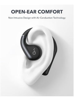 Soundcore Anker, AeroFit Open-Ear Headphones, Ultra Comfort, Snug Fit, Ergonomic Ear Hook, Balanced Sound, IPX7 Waterproof, 42H Playtime, Bluetooth 5.3, App Control, Clear Calls, Wireless Earbuds Black  - Image 3