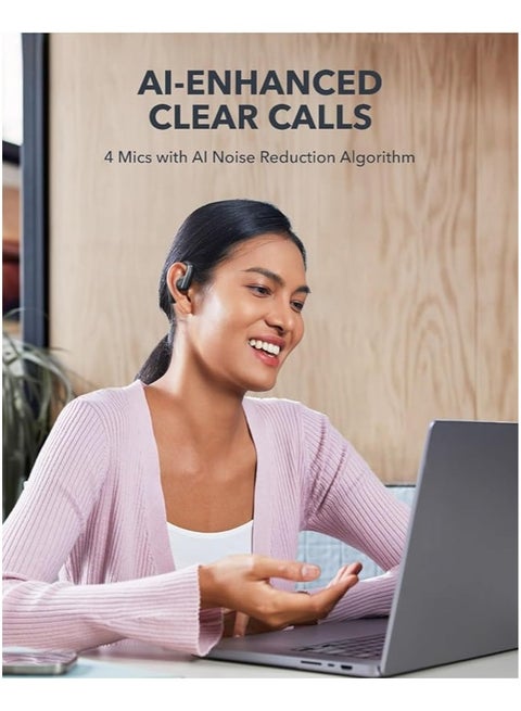 Cuffie Bluetooth Open-Ear Soundcore AeroFit - Comfort Ultra, IPX7, 42H Batteria, Bluetooth 5.3 - Foto 12