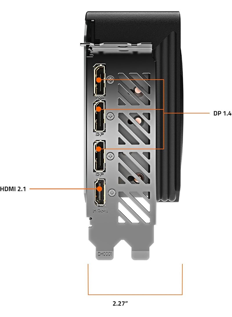 GIGABYTE - GeForce RTX 4070 SUPER GAMING OC Graphics Card, 12GB 192-bit GDDR6X Memory, 2565 MHz Core Clock, 21Gbps Memory Speed, 7168 CUDA Cores, PCI-E 4.0, HDMI 2.1a / DP 1.4a | GV-N407SGAMING OC-12GD Black - Image 1