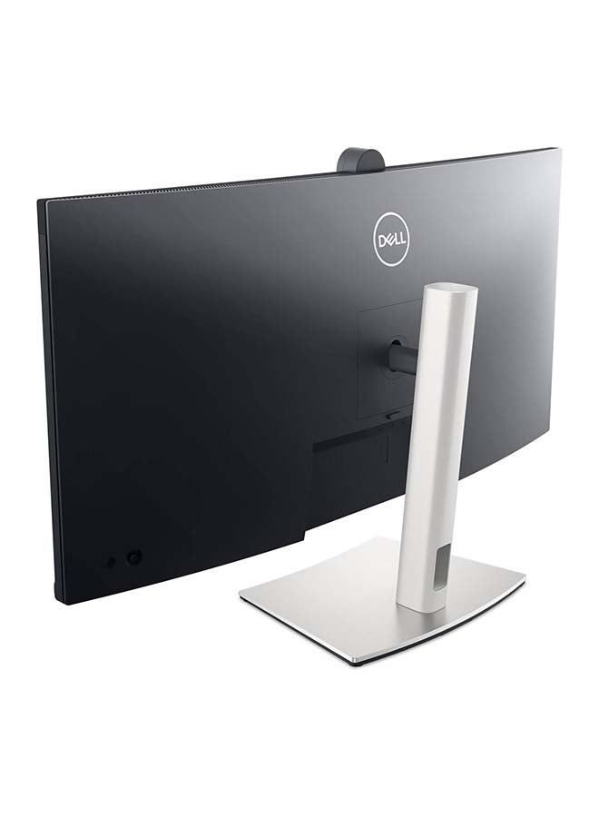 DELL 34-Inch Curved Conferencing Monitor WQHD IPS Display, 60Hz Refresh Rate, Up to 5ms Response Time, 3800R Curved, Height, Swivel & Tilt Adjustability, Built-In Camera & Speaker P3424WEB Black - Image 5