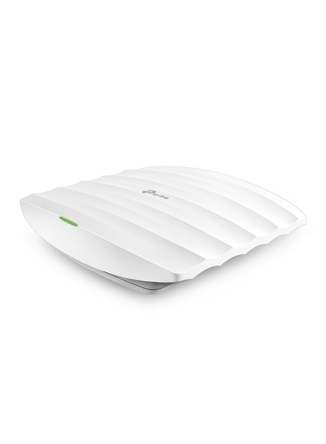 TP-LINK - Ceiling Mount Wi-Fi Access Point, 300 Mbps, PoE Support, Secure Guest Network, 2.4-2.4835GHz Frequency White - Image 1