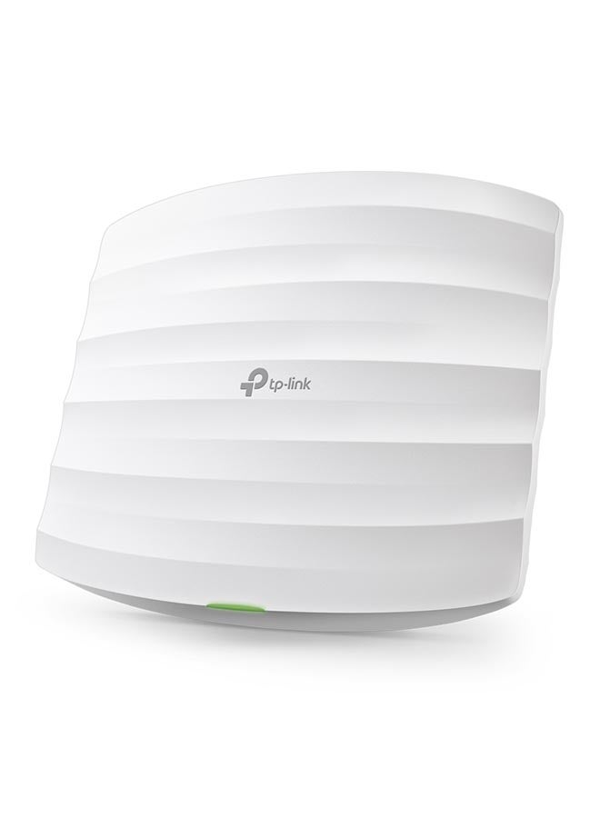 TP-LINK - Ceiling Mount Wi-Fi Access Point, 300 Mbps, PoE Support, Secure Guest Network, 2.4-2.4835GHz Frequency White - Image 1