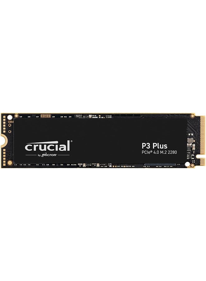 كروشيال - P3 Plus PCIe 4.0 3D NAND NVMe M.2 Ssd، بسرعة تصل إلى 5000 ميجا بايت/ثانية CT1000P3PSSD8 1 تيرابايت - Image 1