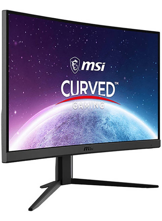 MSI - G24C4 E2 23.6" FHD Curved VA Gaming Monitor, 180 Hz Refresh Rate & 1ms (MPRT) Response Time, Anti-Flicker & Less Blue Light, Wide Color Gamut, Adaptive Sync Technology Black - Image 1