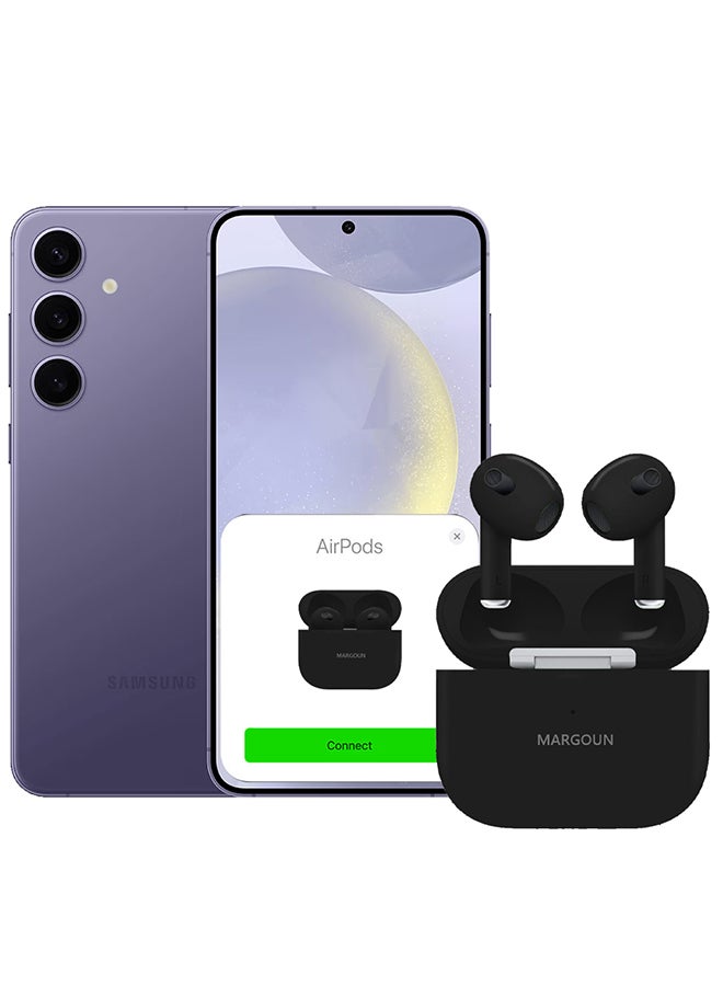 MARGOUN Samsung Galaxy S24 Plus Bluetooth Headphones With Charging Case Wireless Earbuds 3Rd Generation Bluetooth Sport In-Ear Headphones Hi-Fi Stereo Sound Noise Reduction Black - Image 1