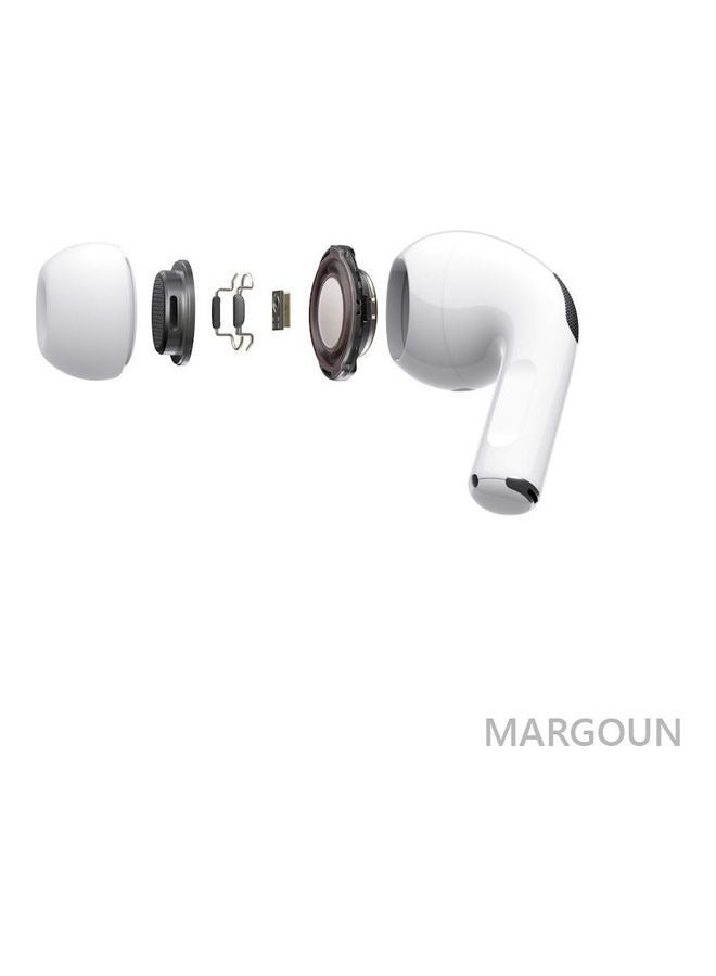 MARGOUN OnePlus 12 Bluetooth Headphones With Charging Case Wireless Earbuds Pro 2 Bluetooth Sport In-Ear Headphones Hi-Fi Stereo Sound Noise Reduction White - Image 4