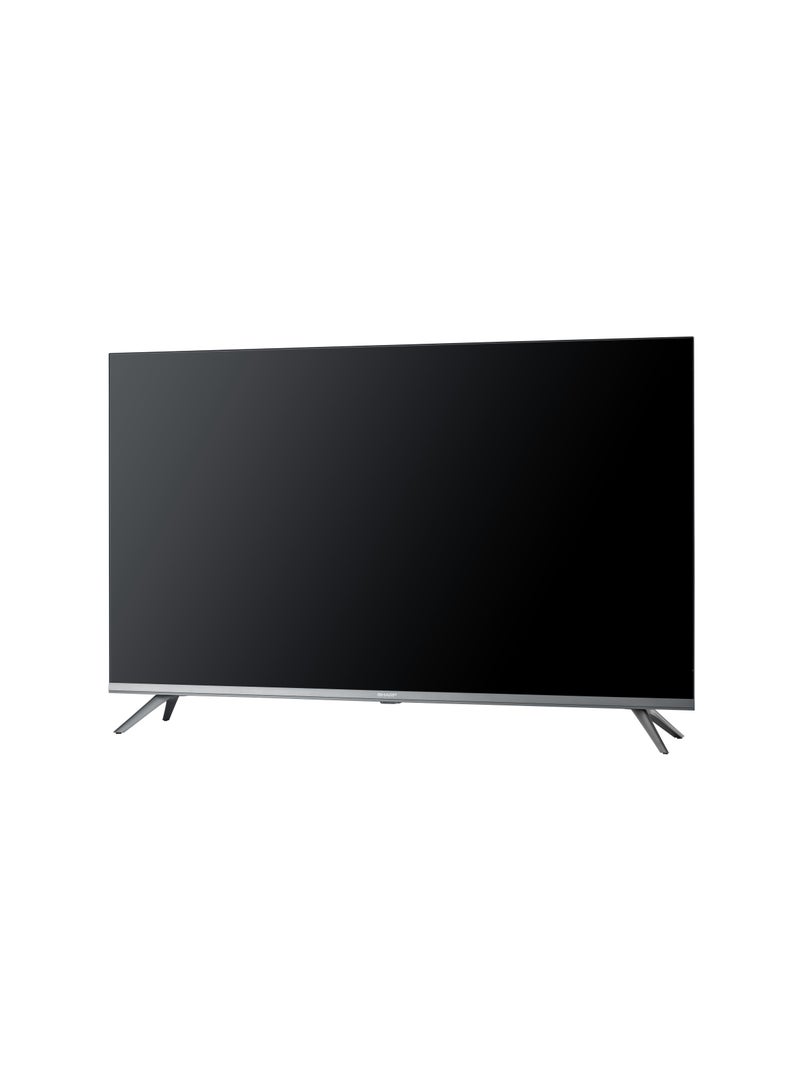 SHARP HD Smart Frameless TV 32 Inch Built-In Receiver - 2T-C32FG6EX Silver  - Image 2