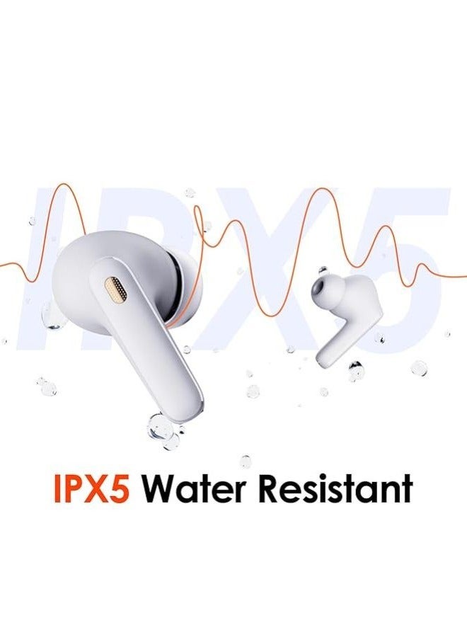 إيتيل سماعات أذن itel T11 لاسلكية حقًا مع وقت تشغيل 40 ساعة، ميكروفون رباعي ENC، IPX5، برامج تشغيل Bass Boost 10 مم، إصدار BT 5.3، شحن سريع - Image 4