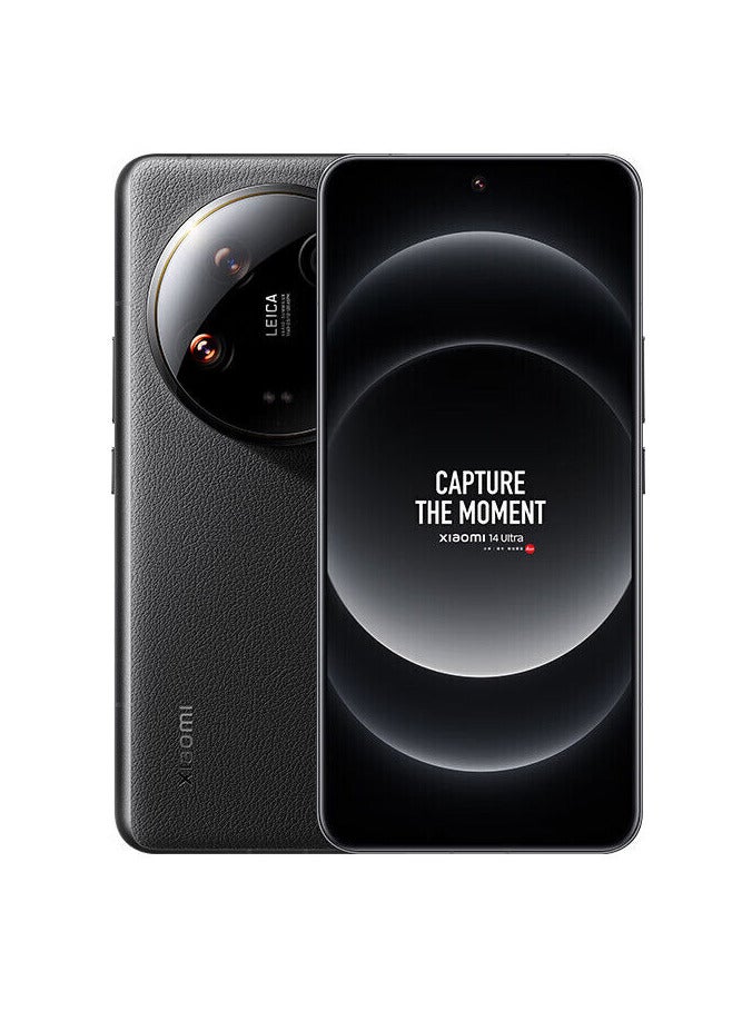 Xiaomi 14 Ultra Smartphone 16Gb+512Gb Android 14 Snapdragon 8 Gen 3 Octa Core Touch ID IP68 Black Chinese Version - Image 1