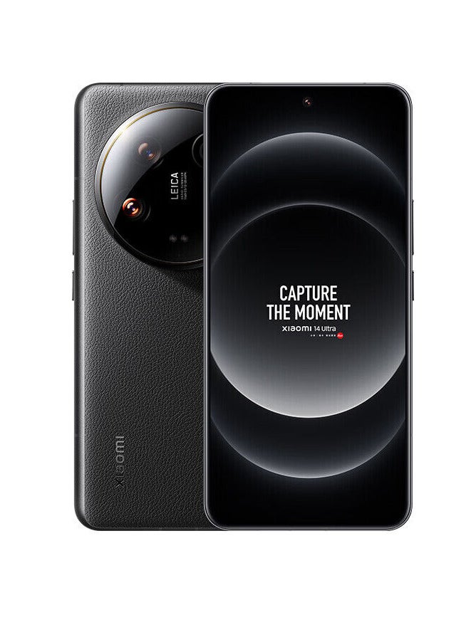Xiaomi 14 Ultra Smartphone 12Gb+256Gb Android 14 Snapdragon 8 Gen 3 Octa Core Touch ID IP68 Black Chinese Version - Image 1