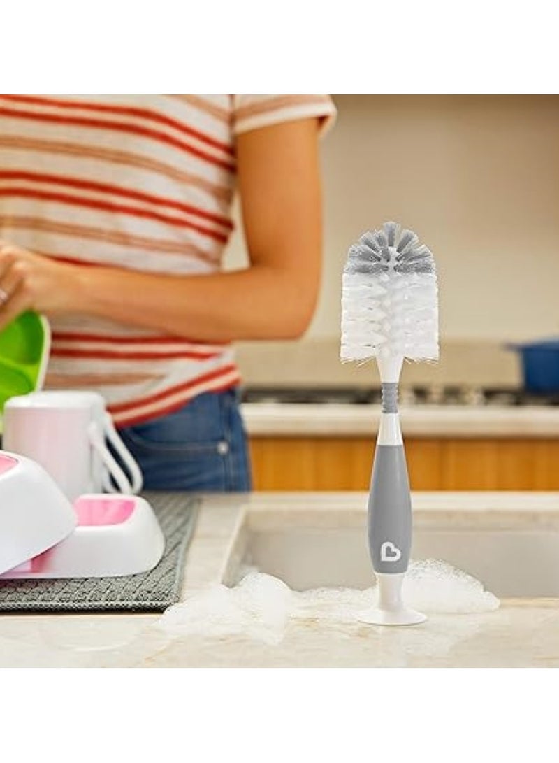 مونشكين فرشاة زجاجات برستل رمادية - Image 4