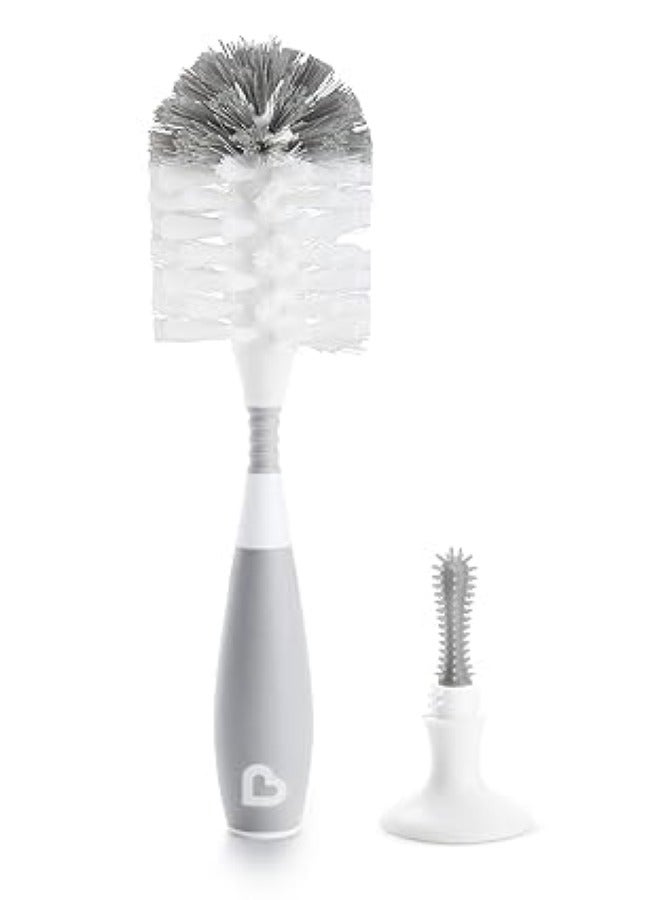 مونشكين فرشاة زجاجات برستل رمادية - Image 2