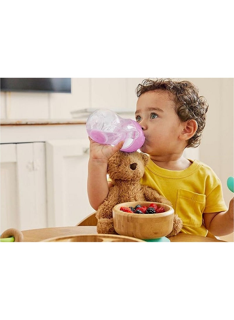 مونشكين - Tip And Sip Weighted Straw Cup 296 Ml Purple - Image 1