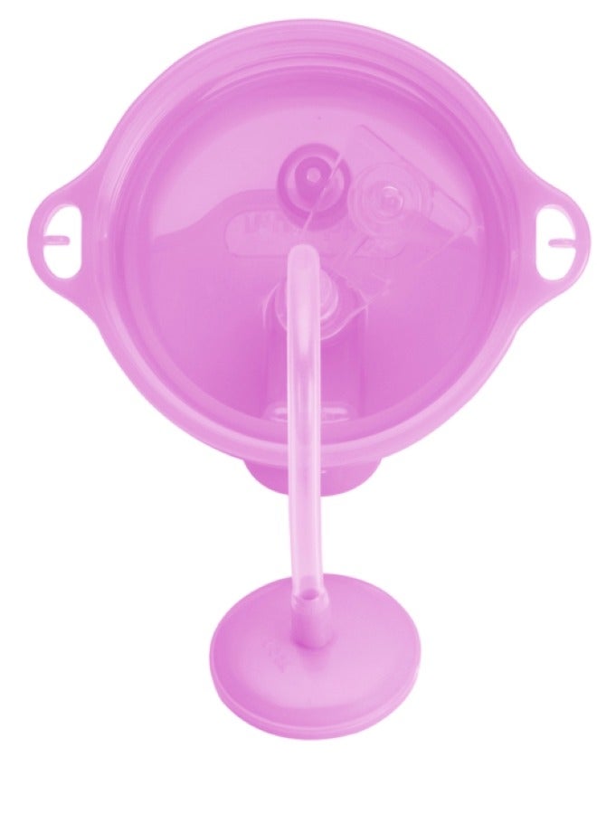 مونشكين - Tip And Sip Weighted Straw Cup 296 Ml Purple - Image 1
