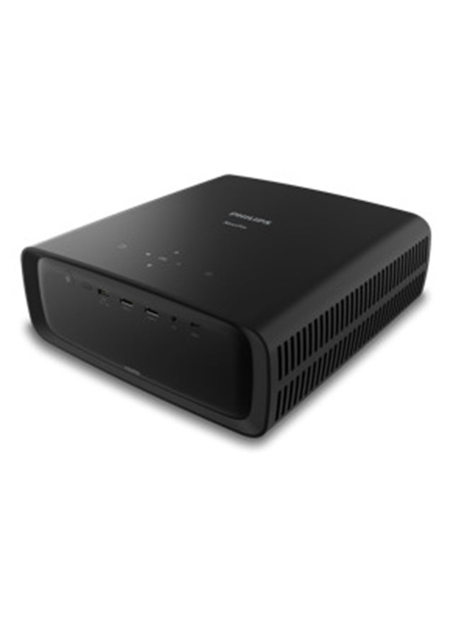 Philips Portable LED Projector, 1080P Native Resolution With Max Input 1080P, Wi-Fi With Full Android TV And Built In 2.1 Surround Sound System NPX720/INT Black - Image 2