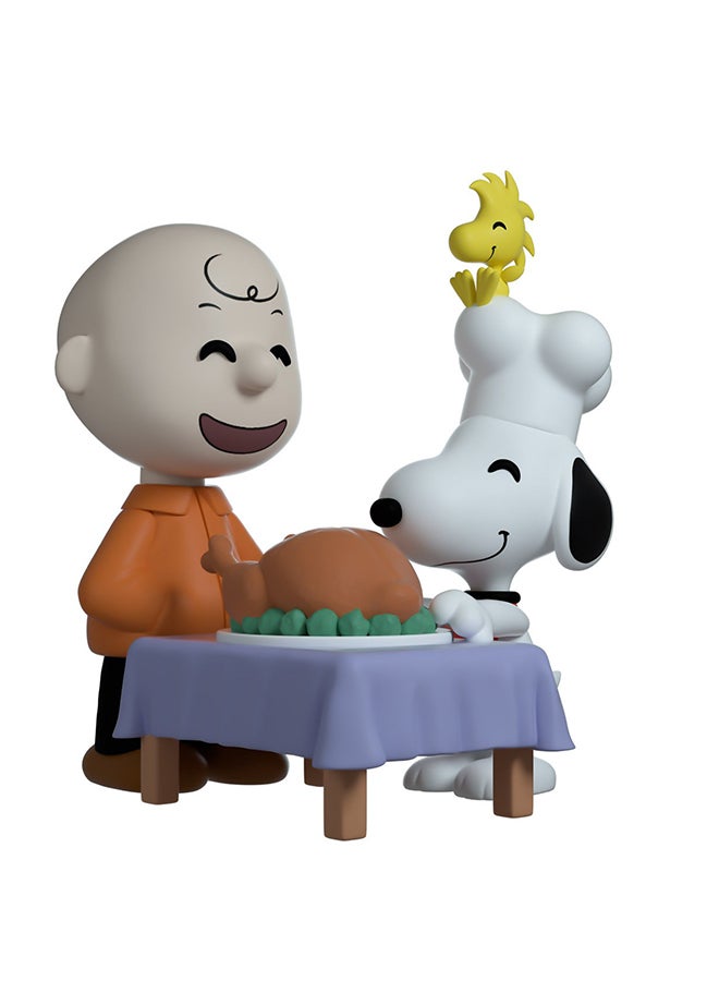 Youtooz Peanuts Charlie & Snoopy Thanksgiving Vinyl Figures - pnsku/N70050320V/45/_/1709274558/7209114c-2b1c-442f-b8e6-c143fa6d48c7