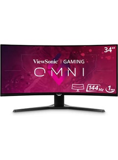 VX3418-2KPC 34” UWQHD 144Hz Curved Gaming Monitor Black