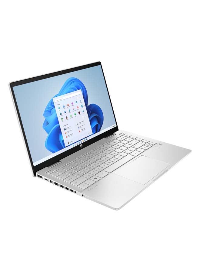 HP Pavilion x360 14-Inch Display, Core i7-1355U Processor/16GB RAM/512GB SSD/Intel Iris XE Graphics/Windows 11 English/Arabic silver  - Image 3