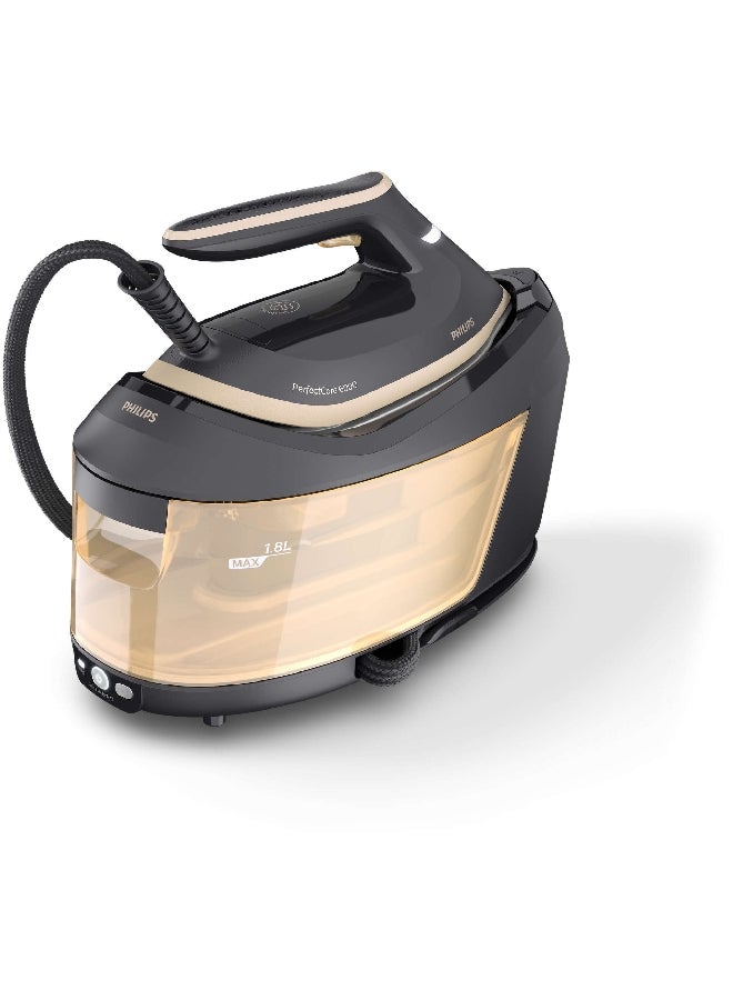 Philips - PerfectCare 6000 Series Auto Shut-Off Steam Generator Iron 1.8 L 2400 W PSG6064/86 Black - Image 1
