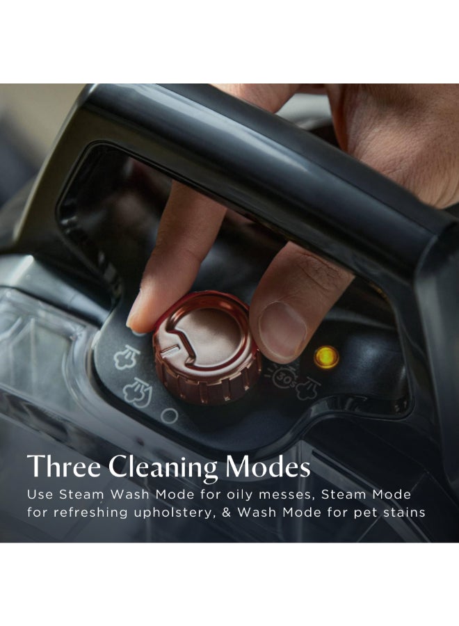 بيسيل بيسل SpotClean HydroSteam 3700E – مكنسة محمولة بتقنية Hydrosteam للتنظيف بقوة البخار، تزيل البقع بفعالية من السجاد والمفروشات والأسطح الصلبة، بتصميم انسيابي وخفيف الوزن | مع ضمان سنتين من بيسل 1000 W 3700E - Image 5