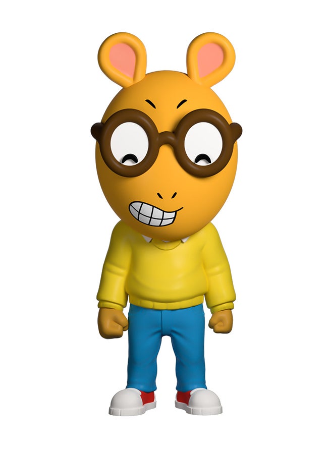 YOUTOOZ Youtooz Arthur Vinyl Figure, 4.7" Carefree Aardvark Arthur Reed Action Figure 