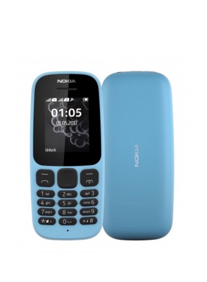 NOKIA Mobile 105 Dual Sim Blue 4G 