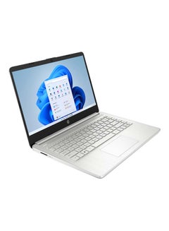 HP 14-Inch Display, Core i3-1215U Processor/8GB RAM/256GB SSD/Intel UHD 600 Graphics/Windows 11 English/Arabic silver  - Image 3