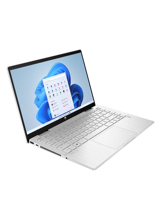 HP Pavilion x360 14-Inch Display, Core i3-1315U Processor/8GB RAM/256GB SSD/Intel UHD 600 Graphics/Windows 11 English/Arabic silver  - Image 3