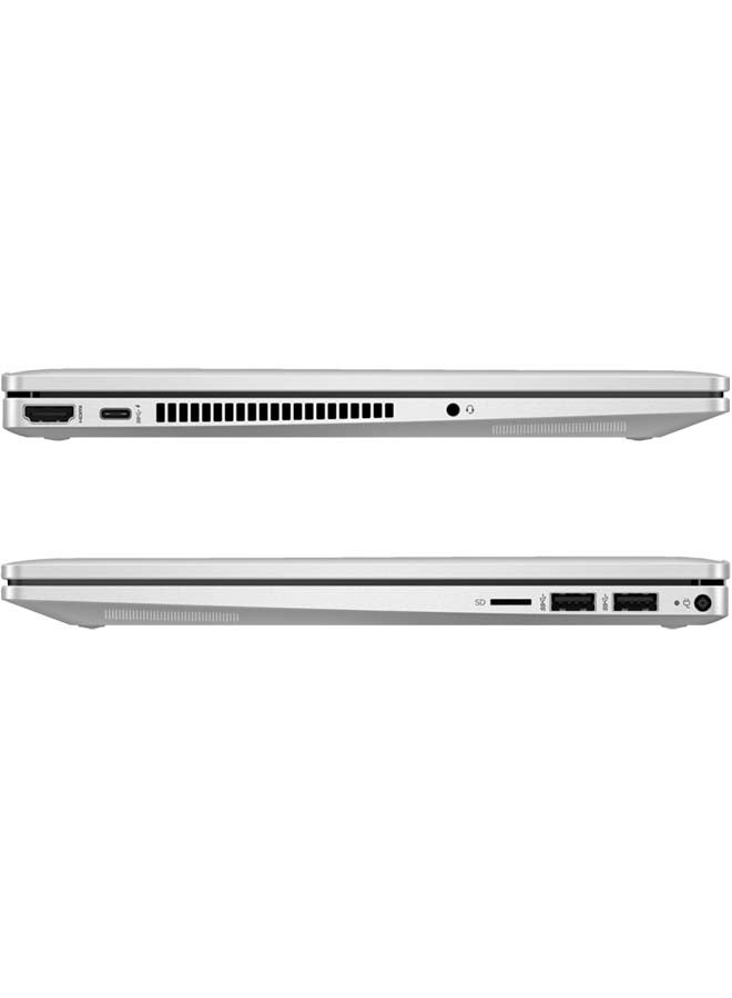 HP Pavilion x360 14-Inch Display, Core i3-1315U Processor/8GB RAM/256GB SSD/Intel UHD 600 Graphics/Windows 11 English/Arabic silver  - Image 5